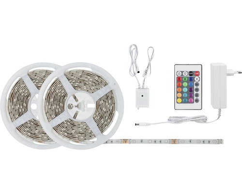 LED Stripe Set mit zwei Rollen, Steuerung, Netzteil und Verbindungskabel