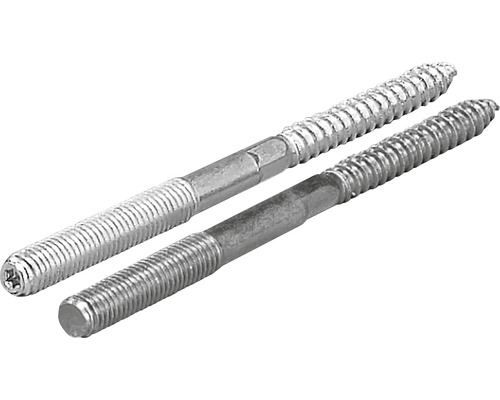 Stockschraube Ø 10 x 200 mm, 1 Stück Zwei Stockschrauben aus Metall