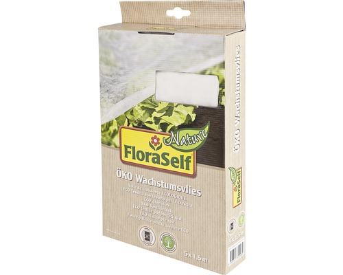 FloraSelf Öko Wachstumsvlies Verpackung 5x1,5 Meter