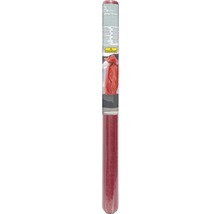 Rote Stumpenkerze im Paket