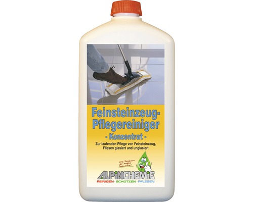 Feinsteinzeug-Pflegereiniger Alpin Chemie 1 Liter