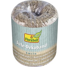 Jute Dekoband Rolle, 6 Zentimeter mal 3 Meter