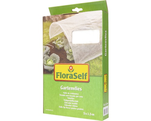 Gartenvlies FloraSelf 5x1,5 m 17g/m² weiß-0