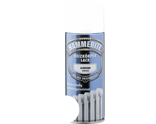 HAMMERITE Heizkörperlack glänzend weiß 400 ml HAMMERITE Heizkörperlack glänzend weiß 400 ml
