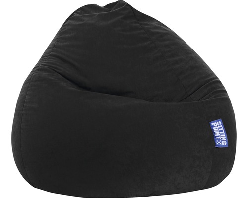 Sitzkissen Sitting Point Sitzsack Beanbag Easy XL schwarz 70x110 cm