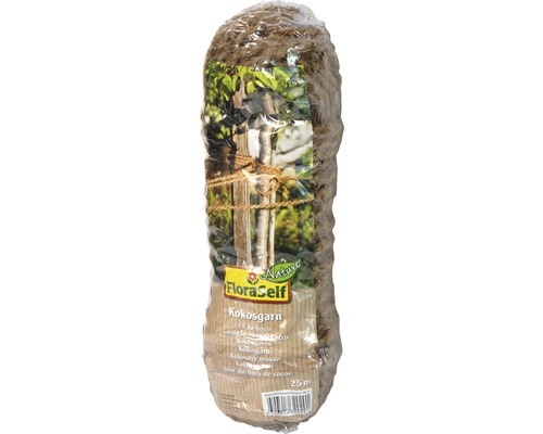 Kokosgarn FloraSelf dünn 25 m natur Kokosgarn FloraSelf dünn 25 m natur