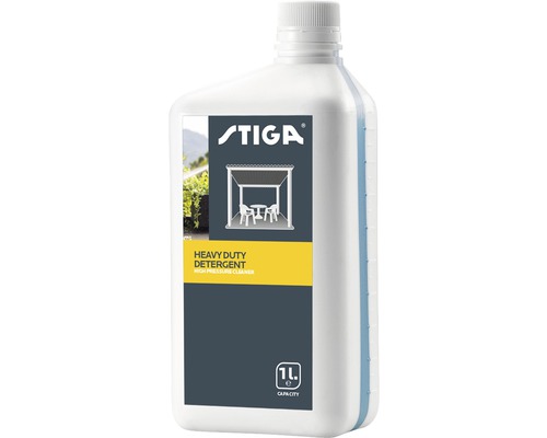 Universalreinigungsmittel Stiga für Hochdruckreiniger 1 L STIGA Hochdruckreiniger Reinigungsflüssigkeit in einer Ein-Liter-Flasche