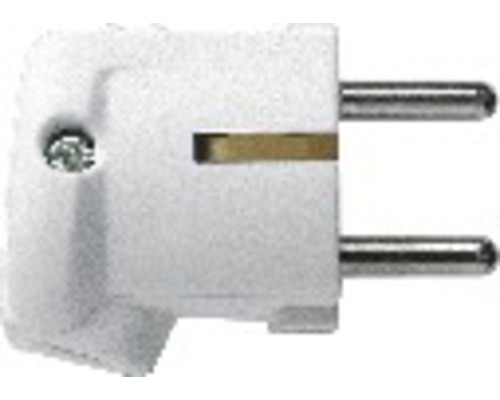Schutzkontakt-Winkelstecker weiß Schutzkontakt-Winkelstecker weiß