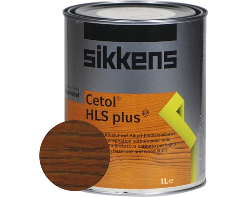 SIKKENS Lasur Cetol HLS Plus 010 nussbaum 1 L Sikkens Cetol HLS plus Holzlasur, 1 Liter Dose