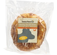 Beeztees Kau-Ring mit Hühnchen in transparenter Verpackung