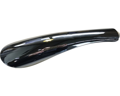 Glänzender Auslauf für ein Waschbecken