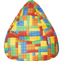 Sitzkissen Sitting Point Sitzsack Beanbag Bricks XL bunt 70x110 cm
