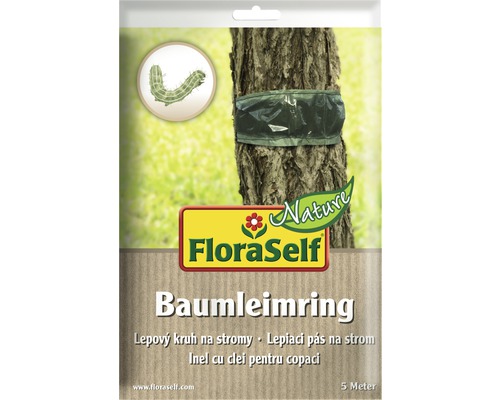 Baumleimring FloraSelf Nature gegen Raupen und Ameisen 5 m FloraSelf Baumleimring zum Schutz von Bäumen vor Schädlingen