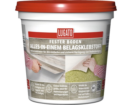 Lugato Belagsklebstoff Alles-in-einem 1 kg-0