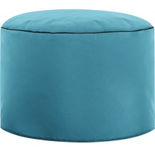 Runder Sitzpouf mit Stoffbezug