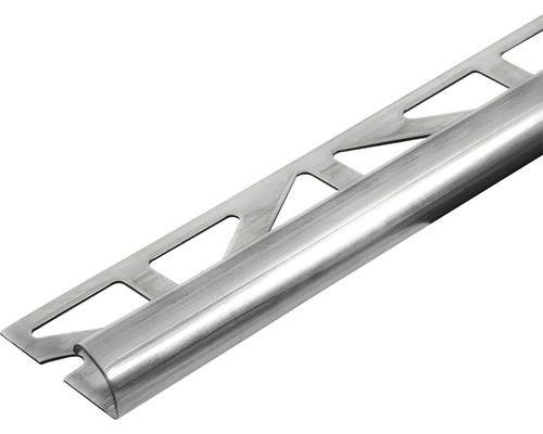 Viertelkreis-Abschlussprofil Durondell Edelstahl Länge 250 cm Fliesenprofil aus Metall