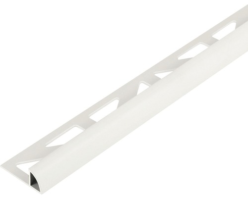 Abschlussprofil Dural Durondell DRP 1030 PVC weiß 250 cm Fliesen Abschlussprofil aus Kunststoff