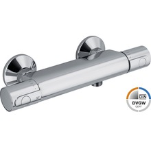 Aufputz Duscharmatur mit Thermostat und DIN DVGW Zert
