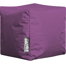 Sitzhocker Sitting Point Cube Scuba aubergine 40x40x40 cm