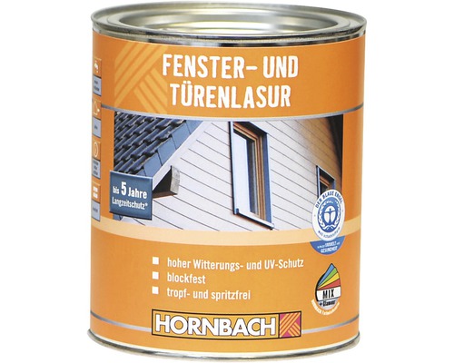 HORNBACH Fensterlasur Türenlasur farblos 750 ml HORNBACH Fensterlasur Türenlasur farblos 750 ml