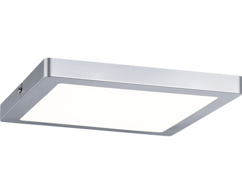 LED Panel Atria chrom-matt 1-flammig mit Leuchmittel 1150 lm 2700 K warmweiß 220x220 mm