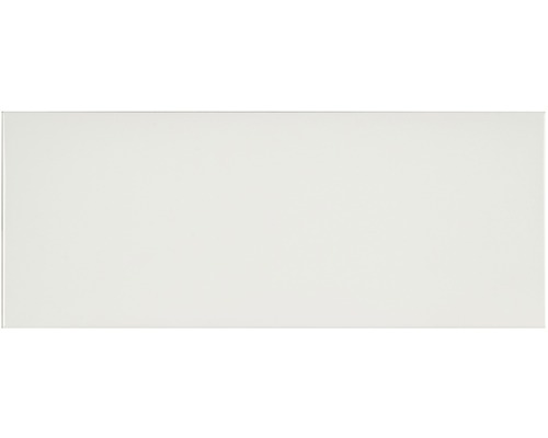 Steinzeug Wandfliese Happy 20,0x50,0 cm weiß glänzend