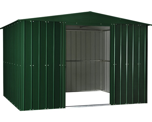 Metall Gerätehaus mit Schiebetür