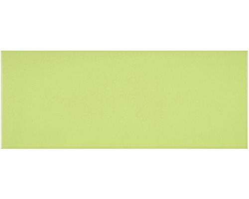 Steinzeug Wandfliese Happy 20,0x50,0 cm grün glänzend