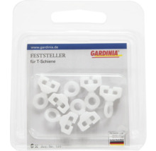 Feststeller für T-Schiene weiß 6 Stk.