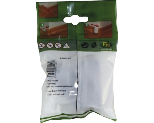 Verpackung des Eckverbinders für Fußleisten