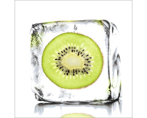 Glasbild Kiwi Sorbet 30x30 cm GLA524