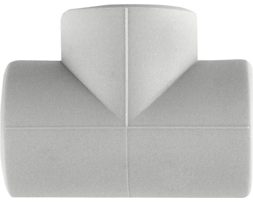PPR-T-Stück Multitherm 90° 25x20x25mm T-Stück aus Kunststoff für Sanitärinstallationen