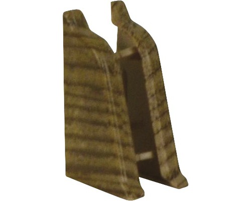 Endstücke PICCANTE für Wandabschlussprofil 37 mühlbach fichte 39/25 (re & li) Holzprofilleiste für Wand und Decke