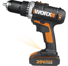 Akku-Bohrschrauber Worx 20 V Li WX183.2 inkl. Akku und Ladegerät-thumb-2 Akku-Bohrschrauber Worx 20 V Li WX183.2 inkl. Akku und Ladegerät-thumb-2