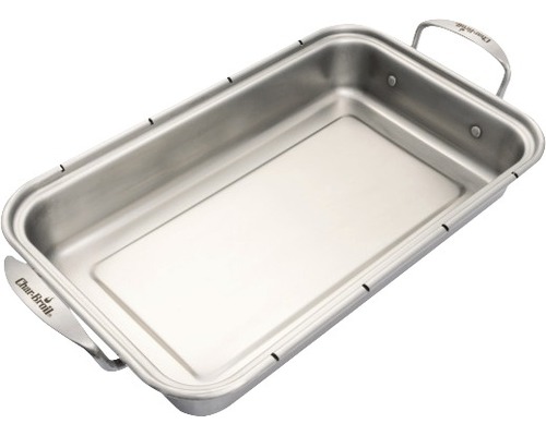 Edelstahl Bräter mit Griffen der Marke Char-Broil