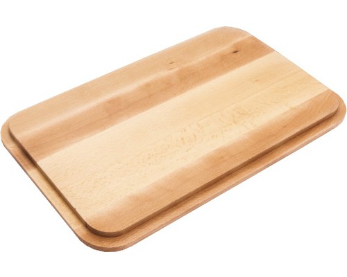 Holzschneidebrett mit abgerundeten Ecken