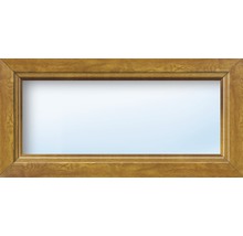 Kunststofffenster Festelement ARON Basic weiß/golden oak 2000x1200 mm (nicht öffenbar)-thumb-0