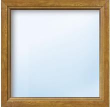 Kunststofffenster Festelement ARON Basic weiß/golden oak 550x450 mm (nicht öffenbar)-thumb-0