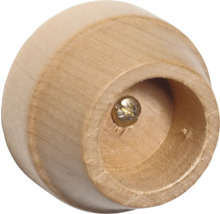 Holz-Kleiderstangenhalterung mit Schraube