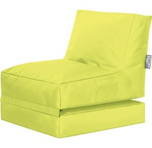 Gelber Sessel-Sitzsack