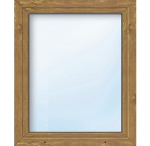 Kunststofffenster ARON Basic weiß/golden oak 750x1600 mm DIN Rechts-thumb-0