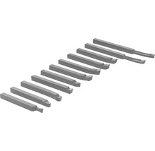 Drehstahl-Set mit verschiedenen Formen