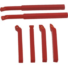Drehstahl Set mit verschiedenen Schneidengeometrien für Drehmaschinen