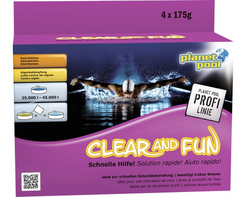 Clear and Fun Granulat Planet Pool 2 Beutel/350 g