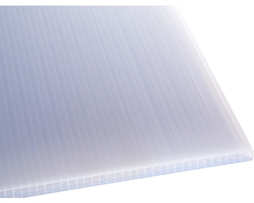 Gutta Sunstar Polycarbonat Hohlkammerplatte/Stegplatte 20-25 opal weiß 3500 x 980 x 25 mm