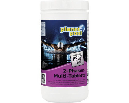 2-Phasen- Multi Tabletten Planet Pool gegen Kalk/Rost 250g/Stück 1 kg