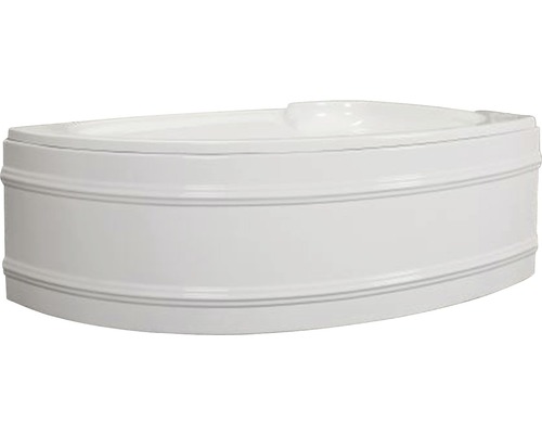 Frontschürze Sanotechnik für Badewanne Santorini und Kreta Weiße Eckbadewanne aus Sanitäracryl