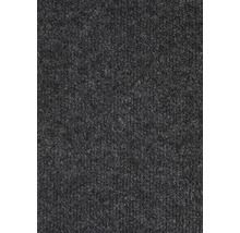 Teppichboden Rips Messina anthrazit 400 cm breit (Meterware)-thumb-2