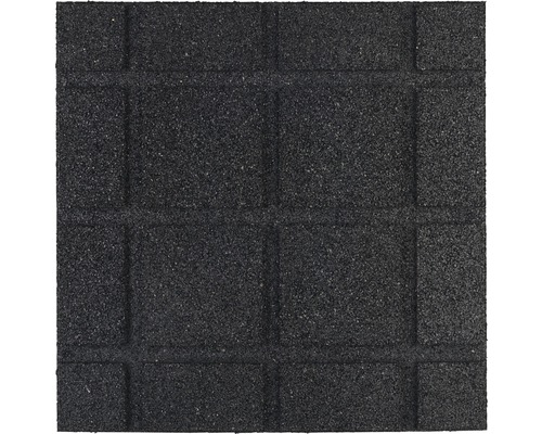 Gummimatte mit quadratischem Reliefmuster