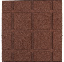 Quadratische Gummimatte mit Reliefmuster